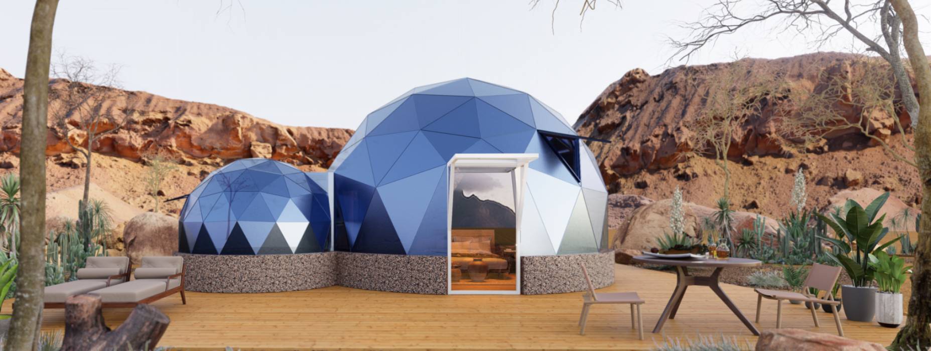 邗江区球形智能光伏玻璃星空房